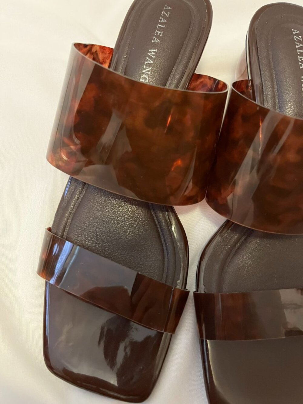 👠 Azalea Wang “Lirio” Heels – Brown – Size 7.5 - Picture 11 of 15